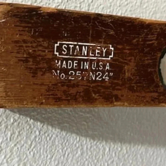 Vintage Stanley Wooden 24” Level‎ No. 25 7N 24” - Picture 2 of 7